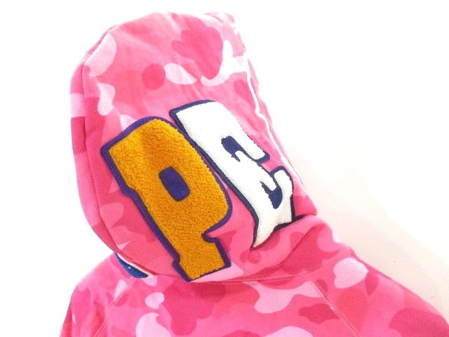 アベイシングエイプ A BATHING APE 美品 スウェット ジップアップ 