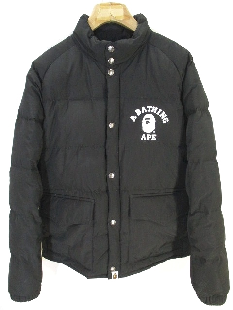 アベイシングエイプ A BATHING APE ダウン ジャケット コート 