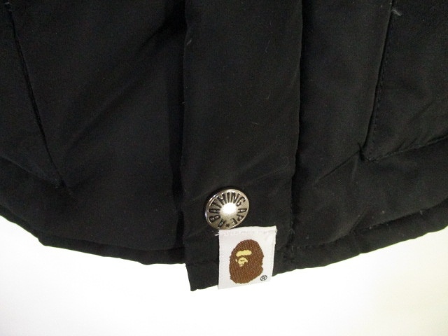 アベイシングエイプ A BATHING APE ダウン ジャケット コート