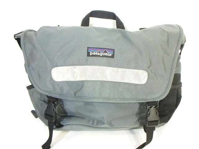 パタゴニア Patagonia 2way ショルダー メッセンジャー バッグ ロゴ 反射材 グレー メンズ 146 ベクトルパーク