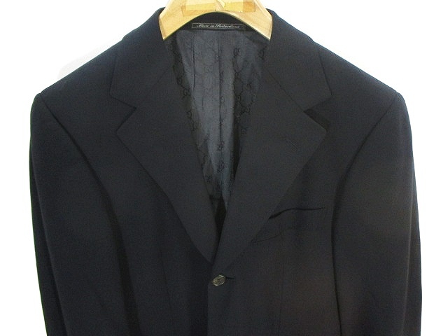 GUCCI テーラードジャケット GUCCI】【スイス製】【アウター】グッチ『ギンガムチェック柄