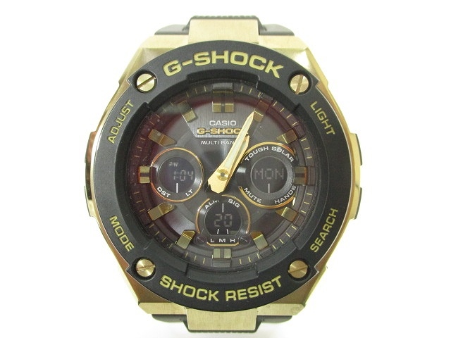 カシオジーショック CASIO G-SHOCK 美品 G-STEEL Gスチール GST-W300G 