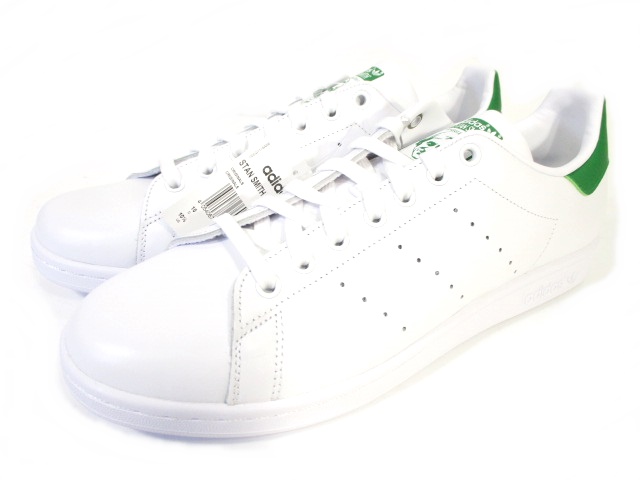 未使用品 アディダスオリジナルス Adidas Originals Stan Smith スタンスミス スニーカー シューズ M324 白 緑 ホワイト グリーン 28 5 メンズ 146 ベクトルパーク