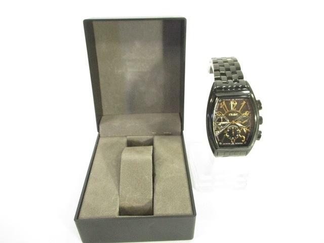 エルジン ELGIN FK-1215-SL 腕時計 クロノグラフ クオーツ 3針 電池