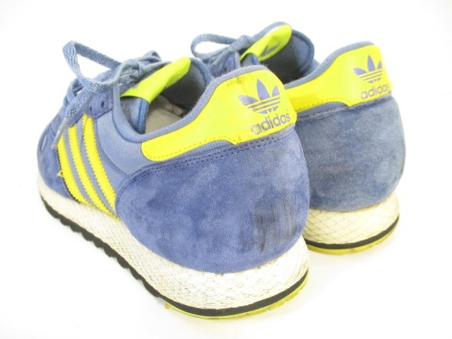 adidas イエロー ブルー カジュアルシューズ アディダス adidas ZX 380 スニーカー 部分スエード 水色 黄色