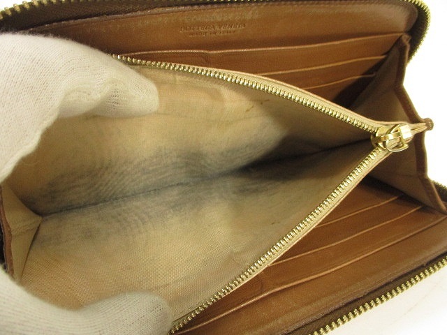 ボッテガヴェネタ BOTTEGA VENETA 長財布 ラウンドファスナー イントレ