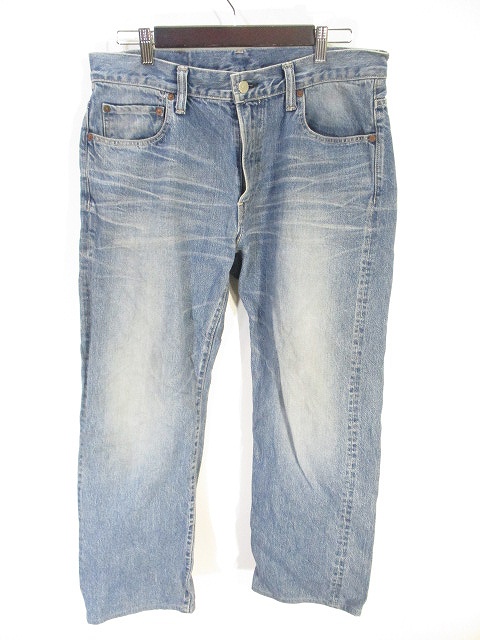 ブルーブルー Blue Blue デニム パンツ ジーンズ ロング インディゴ 34 メンズ 146 ベクトルパーク