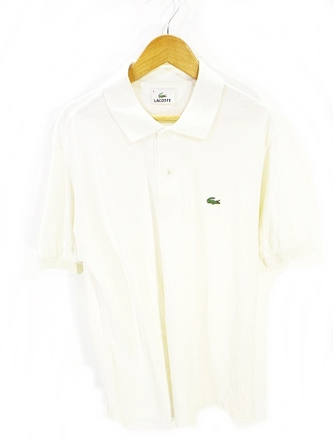 ‼️早い者勝ち‼️ラコステ/LACOSTE【ポロシャツ】白/ホワイト 早い者勝ち‼️ラコステ/LACOSTE【ポロシャツ】白/ホワイト