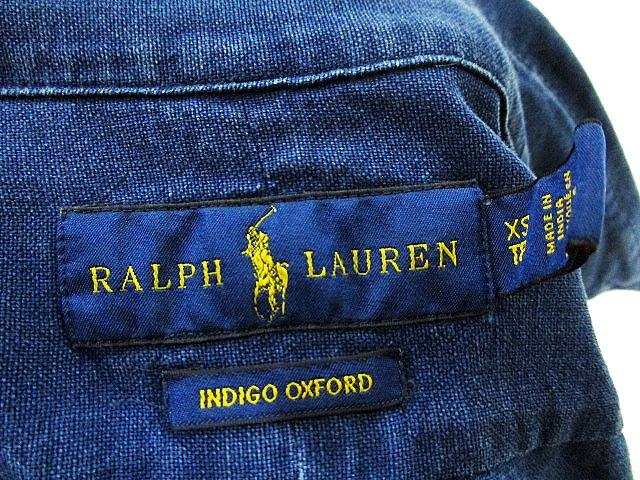 ラルフローレン シャツ 長袖 コットン 羽織り ボタンダウン POLO RALPH LAUREN Ralph Lauren ポロ ラルフローレン