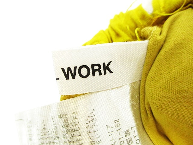 グローバルワーク Global Work キュロット 総ゴム 無地 イエロー M キッズ 146 ベクトルパーク