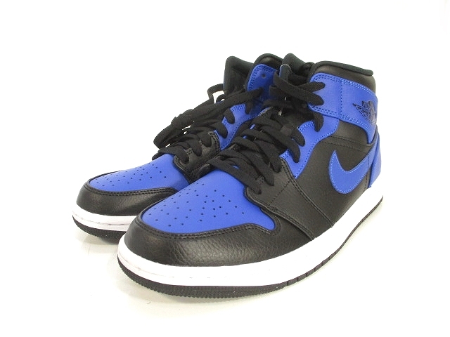 未使用品 ナイキ NIKE エアジョーダン 1 ミッド ハイパー ロイヤル