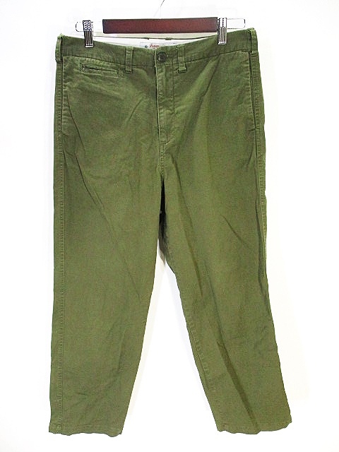 ニコアンド Niko And コットン チノ パンツ チノパン カーキ 2 メンズ 146 ベクトルパーク