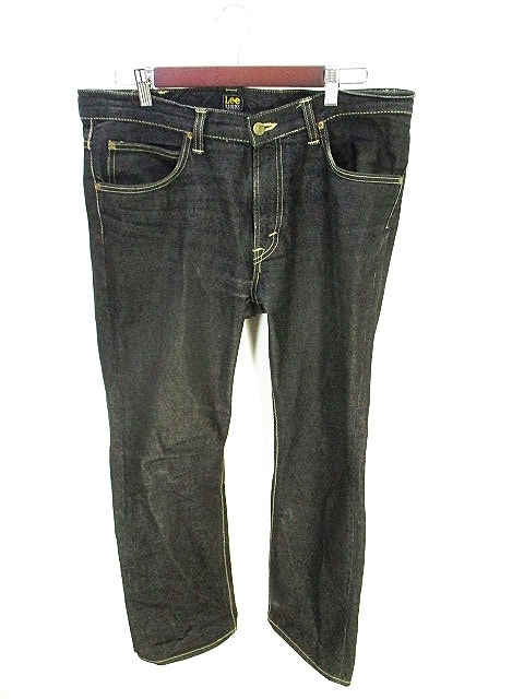 リー Lee デニム ジーンズ ジーパン ロング ジッパーフライ 黒 ブラック W34 メンズ 146 ベクトルパーク
