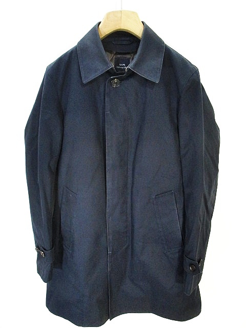 シップス Ships ステンカラー コート ジャケット ライナー付 ネイビー S メンズ 146 ベクトルパーク