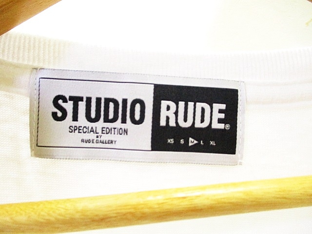 ルードギャラリー RUDE GALLERY STUDIO RUDE Tシャツ カットソー 半袖