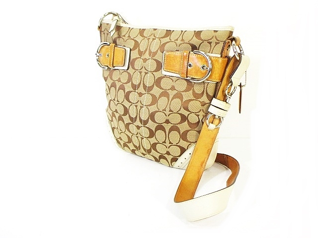 コーチ COACH ショルダー バッグ 肩掛け シグネチャー ダッフル