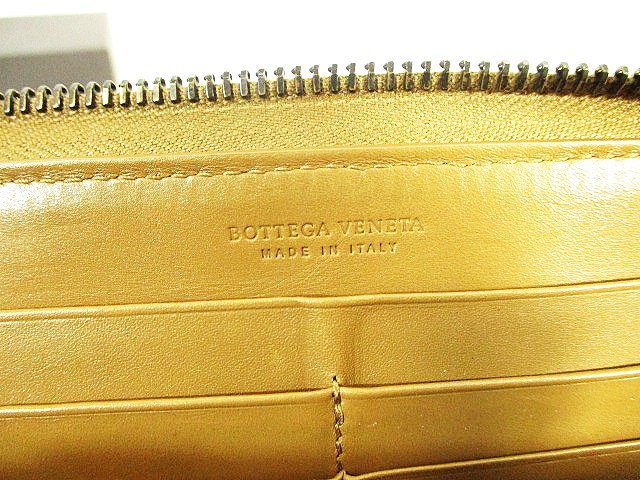 ボッテガヴェネタ BOTTEGA VENETA 長財布 ラウンドファスナー