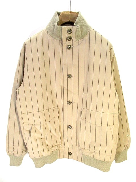 ウールリッチ WOOLRICH ハイネック ブルゾン ジャケット ストライプ 