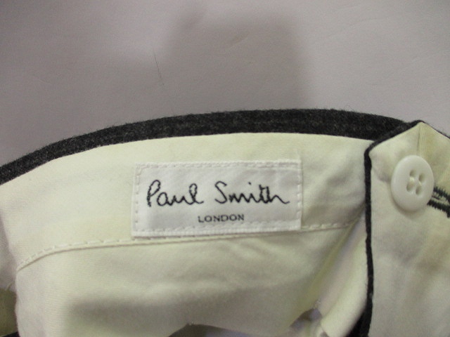 Paul Smith スラックス グレー メンズ トラウザーズ（パンツ） ｜ポール・スミス