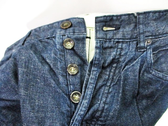 エンジニアードガーメンツ Engineered Garments デニム パンツ ボタンフライ インディゴ ワンポイント 32 ZX メンズ エンジニアードガーメンツ Engineered Garments デニム パンツ ボタンフライ インディゴ ワンポイント 32 ZX メンズ