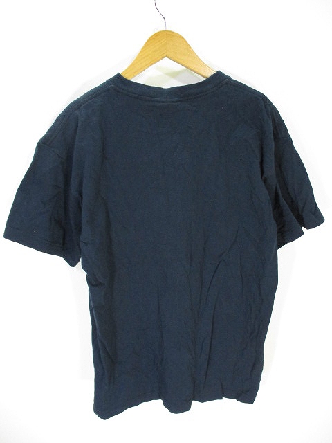 ネイビー 半袖 Tシャツ ステューシー STUSSY Tシャツ カットソー 半袖 クルーネック