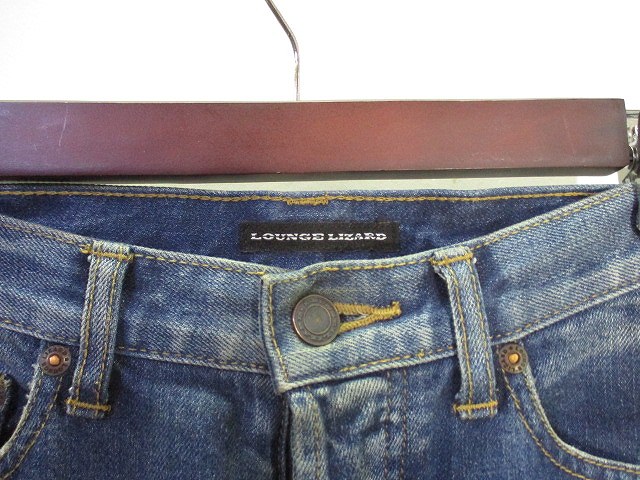 ラウンジリザード LOUNGE LIZARD デニム パンツ ジーンズ ロング