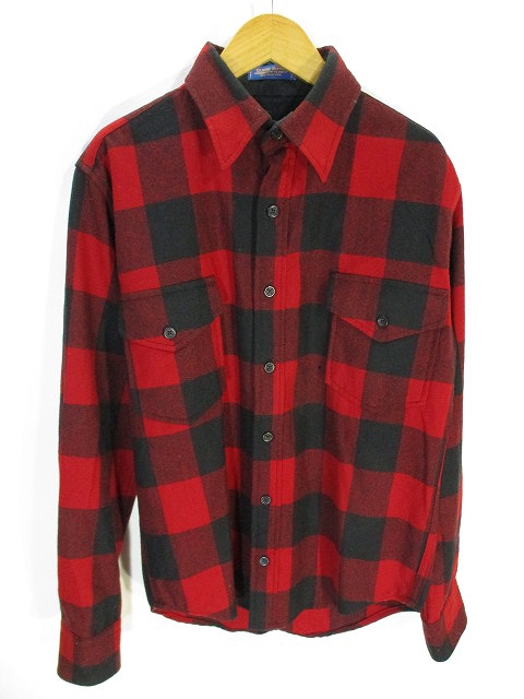 PENDLETON ウール チェック柄 カバーオール M（ペンドルトン
