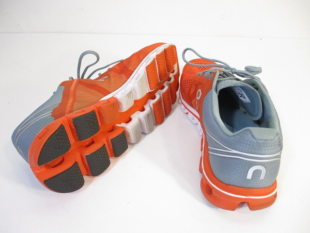 スイス エンジニアリング ランニング シューズ スニーカー オレンジ