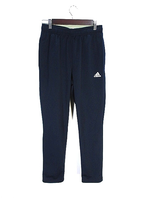 アディダス adidas トラック パンツ ジャージ ネイビー 紺 ロゴ