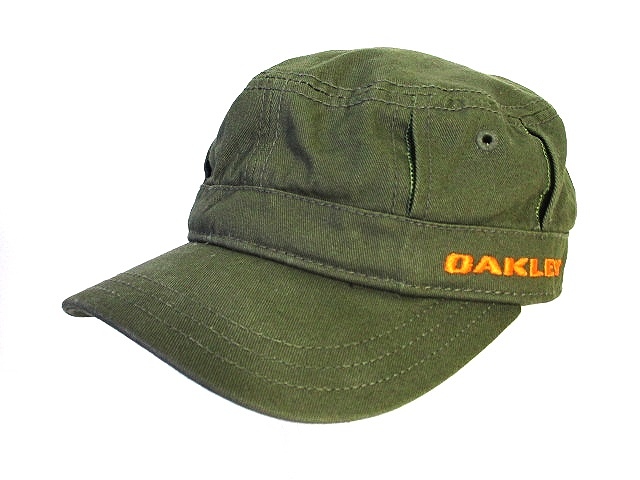 オークリー OAKLEY キャップ 帽子 キャスケット カーキ ロゴ