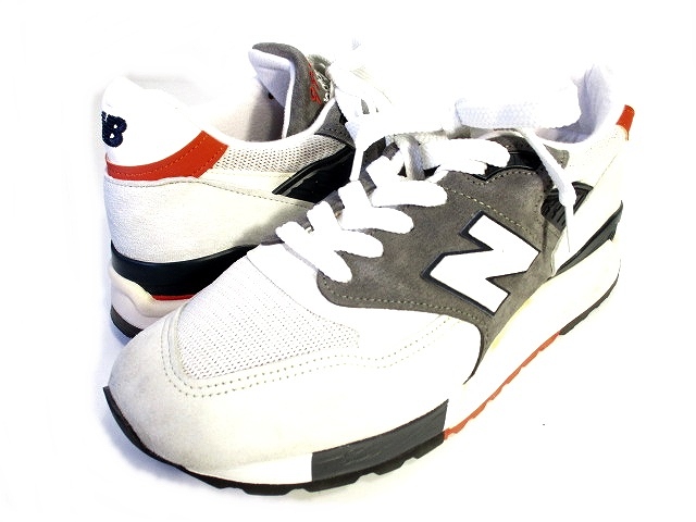 ニューバランス NEW BALANCE M998CREA スニーカー USA製 グレー 26 