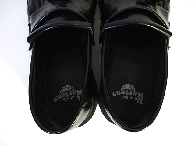 ドクターマーチン ブラック ローファー ドクターマーチン DR.MARTENS ローファー シューズ レザー 黒
