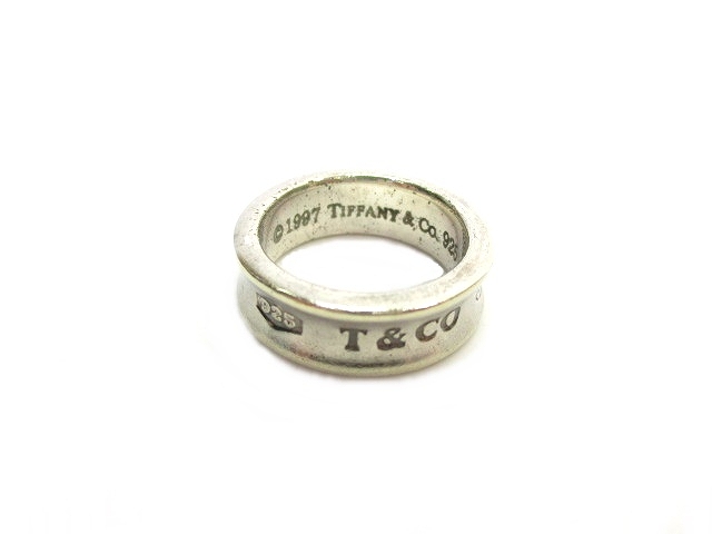 TIFFANY&Co.ティファニー11号 ナローリング　1837 シルバー指輪 Amazon.co.jp: [ティファニー] リング アクセサリー TIFFANY&Co