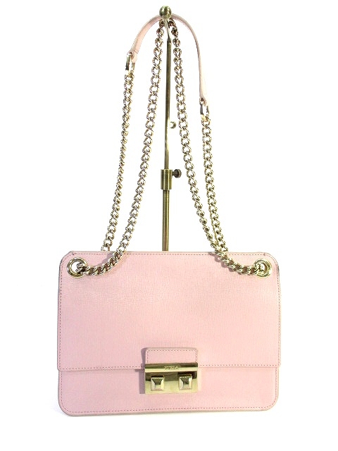 フルラ FURLA ショルダー チェーン バッグ カバン ピンク レディース FURLA バッグ ピンク チェーン