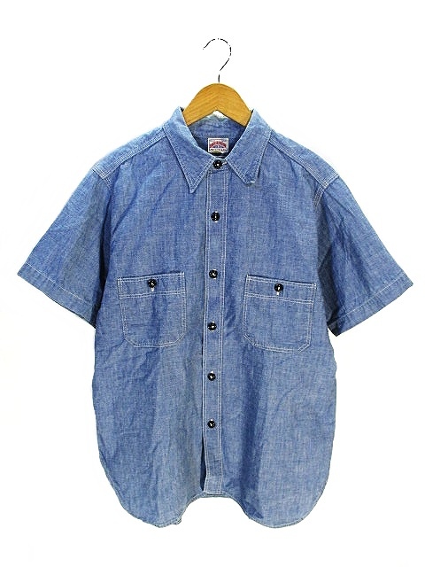 ジョーマッコイ JOE McCOY 8HOUR UNION WORK SHIRT シャンブレー 