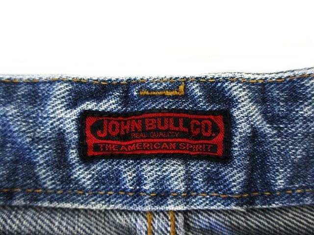 ジョンブル JOHNBULL デニム パンツ ロング ボタンフライ ライト