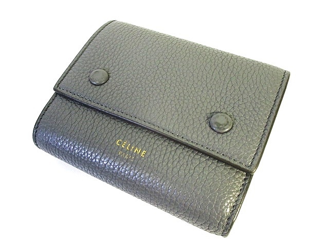 セリーヌ CELINE 三つ折り財布 スモール フォールデッド マルチ 