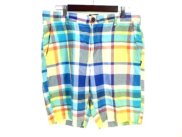 OLD STUSSY チェックショーツ ショートパンツ 90s 希少 刺繍 OLD STUSSY チェックショーツ ショートパンツ 90s 希少 刺繍