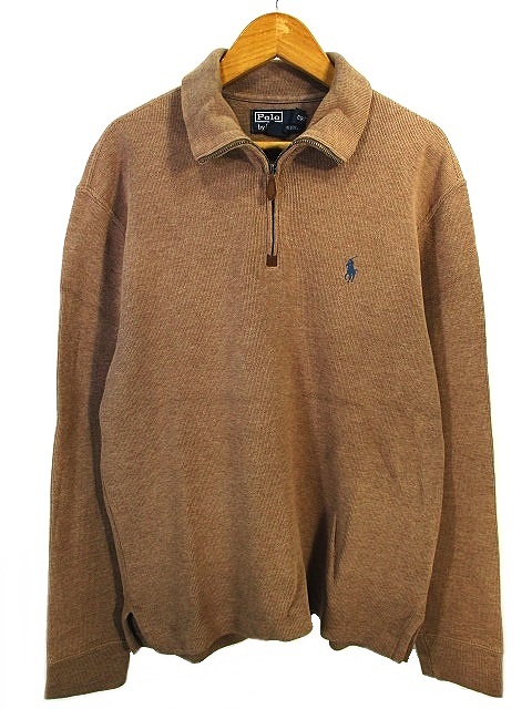 ポロ ラルフローレン POLO RALPH LAUREN ハーフジップ コットンニット 