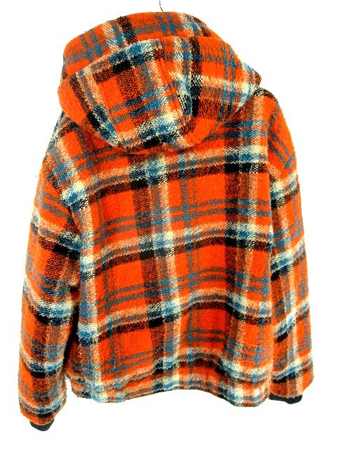 デシグアル Desigual フード付き ブルゾン ジャケット チェック 柄 