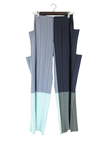 イッセイミヤケ ISSEY MIYAKE パンツ 変形 プリーツパンツ ウエスト 