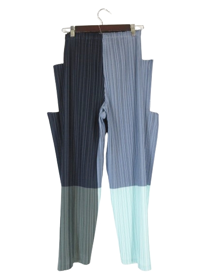 イッセイミヤケ ISSEY MIYAKE パンツ 変形 プリーツパンツ ウエスト  