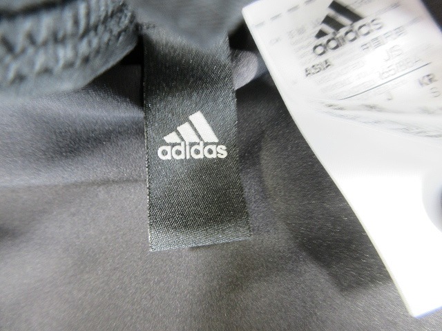 未使用品 アディダス adidas テーラードジャケット プリント ロゴ 長袖 