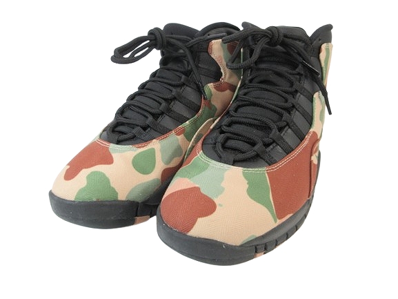 ナイキ NIKE エアジョーダン10 レトロ ダック カモ 迷彩 ナイキ NIKE エアジョーダン10 レトロ ダック カモ 迷彩