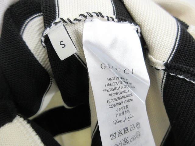 グッチ GUCCI ニット セーター エンボロイダリー コットン ロゴ グッチ GUCCI ニット セーター エンボロイダリー コットン ロゴ