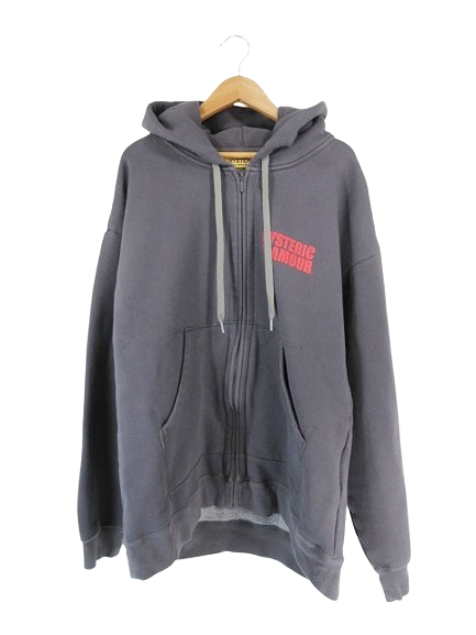 ヒステリックグラマー HYSTERIC GLAMOUR パーカー ジップアップ 長袖 