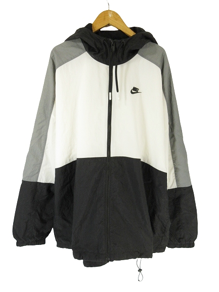 ナイキ NIKE ナイロン ジャケット フーディ ジップアップ ロゴ ナイキ NIKE ナイロン ジャケット フーディ ジップアップ ロゴ