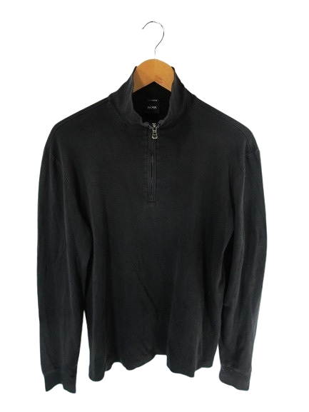 BOSS ブラック 長袖トレーナー KEN0515 BOSS ブラック トレーナー ロゴ