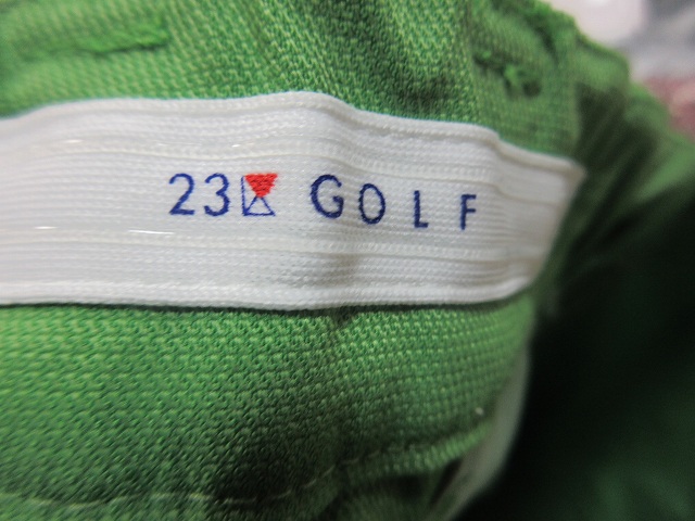 23区 オンワード樫山 ゴルフ ウェア スカート 刺繍 ロゴ ミニ 丈