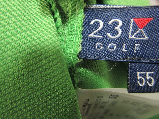 23区 オンワード樫山 ゴルフ ウェア スカート 刺繍 ロゴ ミニ 丈